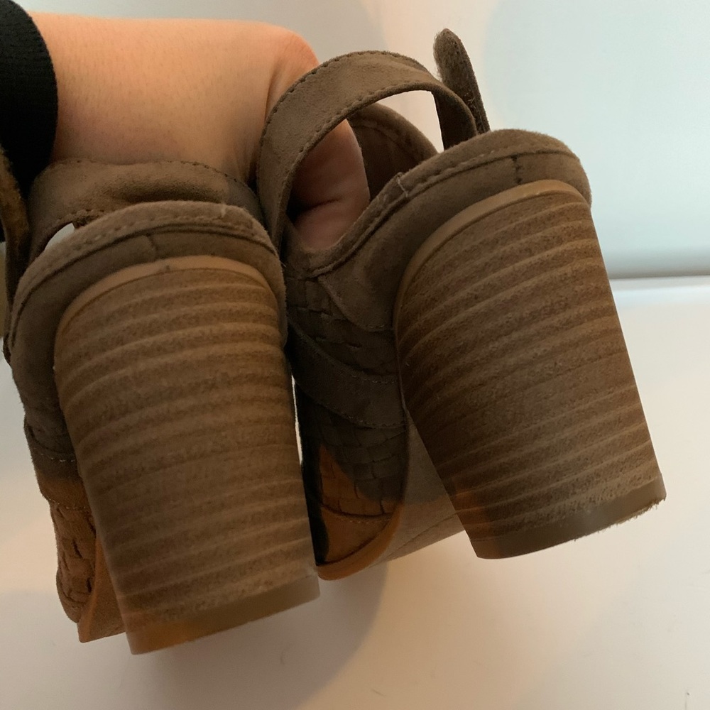 Universal Threads Strap Heel Booties - 7.5 - Taupe - image 7